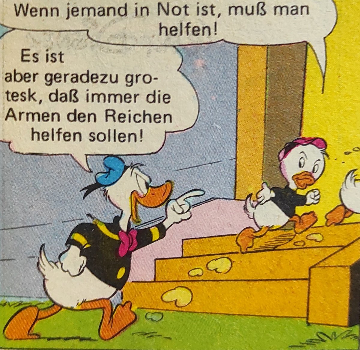 Entenfan (@enti_ducky) on Twitter photo Donald hat die aktuelle Politik durchschaut. #DonaldDuck #Politik #Steuern Donald hat die aktuelle Politik durchschaut. #DonaldDuck #Politik #Steuern