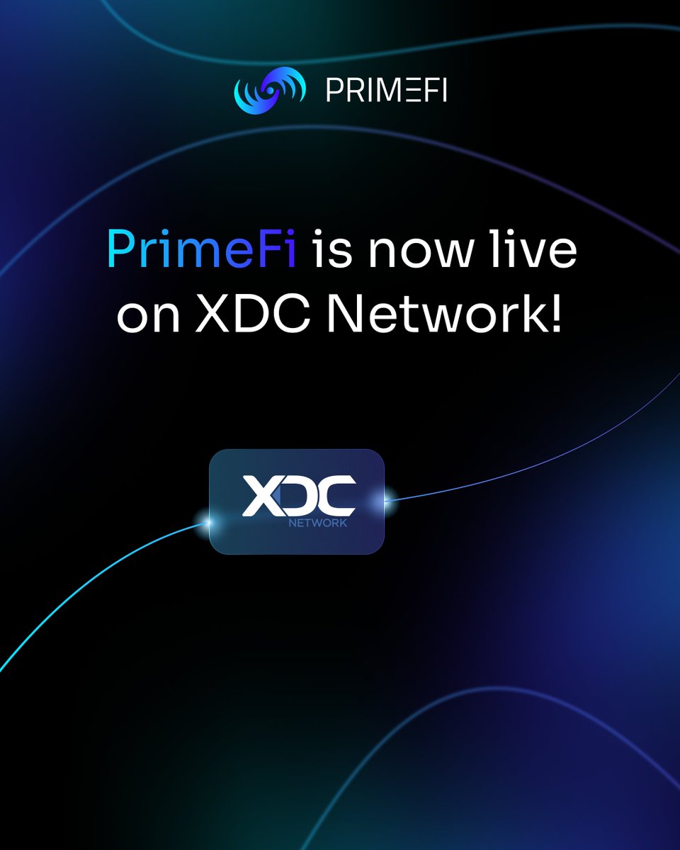 🔹 PrimeFi App Tour
🔹 What PrimeFi brings to <a href="/XDCNetwork/">XDC Network</a>
🔹 Use pLP with Flik
🔹 Omnichain Gas Deposit and much more

Here’s an official blog covering everything you need to know about PrimeFi on XDC!
Read more: medium.primenumbers.xyz/primefi-on-xdc…
