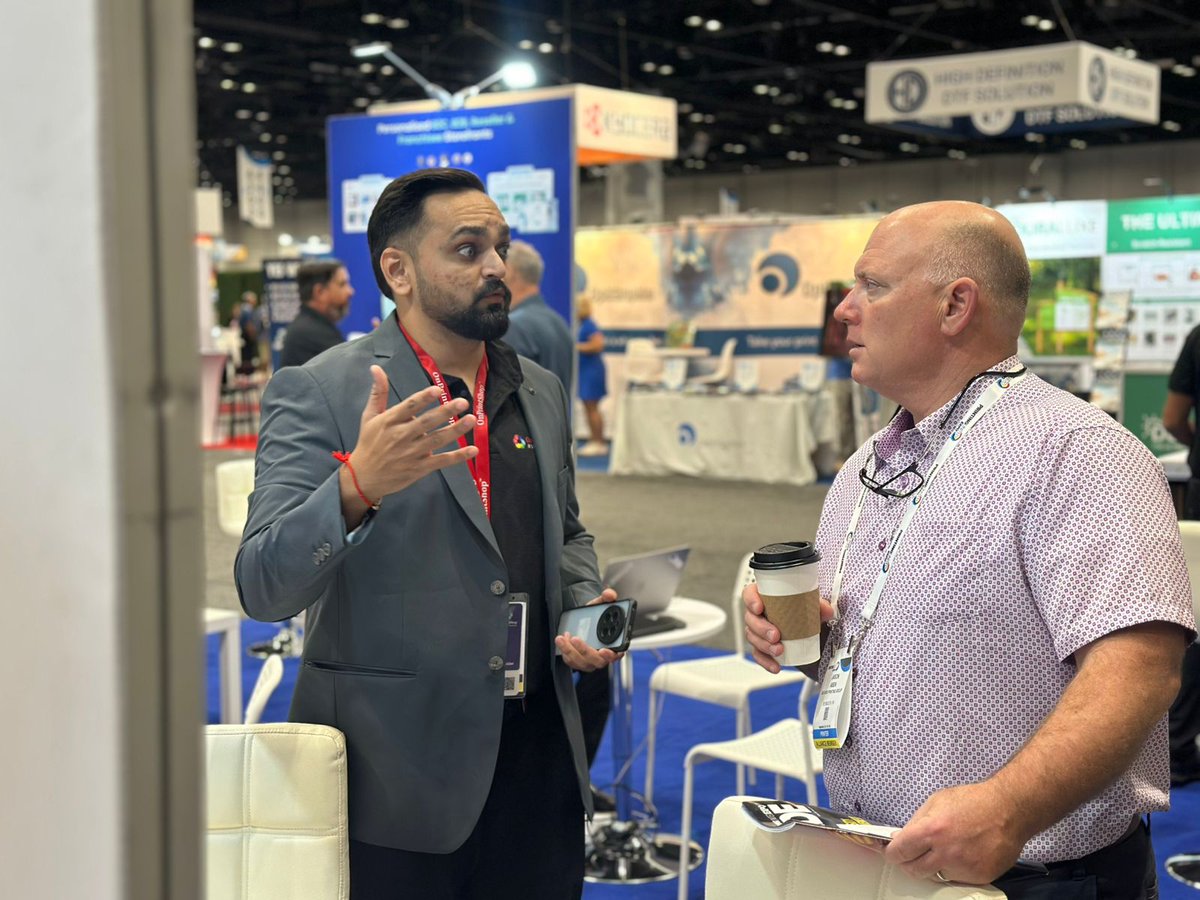 onprintshop's tweet image. It’s an action-packed day at @PRINTINGUnited Expo 2025!

Visitors are flocking to OnPrintShop’s booth at Printing United Expo 2025 to experience our AI-powered Web-to-Print storefront firsthand!🌍

#PrintingUnitedExpo #OnPrintShop #WebToPrint  #PrintInnovation #PrintingIndustry