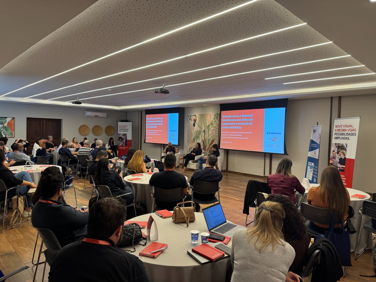 WorkForceSW's tweet image. Last week&apos;s Brazil Regional User Group Meeting was wonderful! 🙌 We had an incredible time in São Paulo sharing best practices and engaging in insightful roundtable discussions. You can find registration details for our upcoming user group events here: bit.ly/4lP1kTo