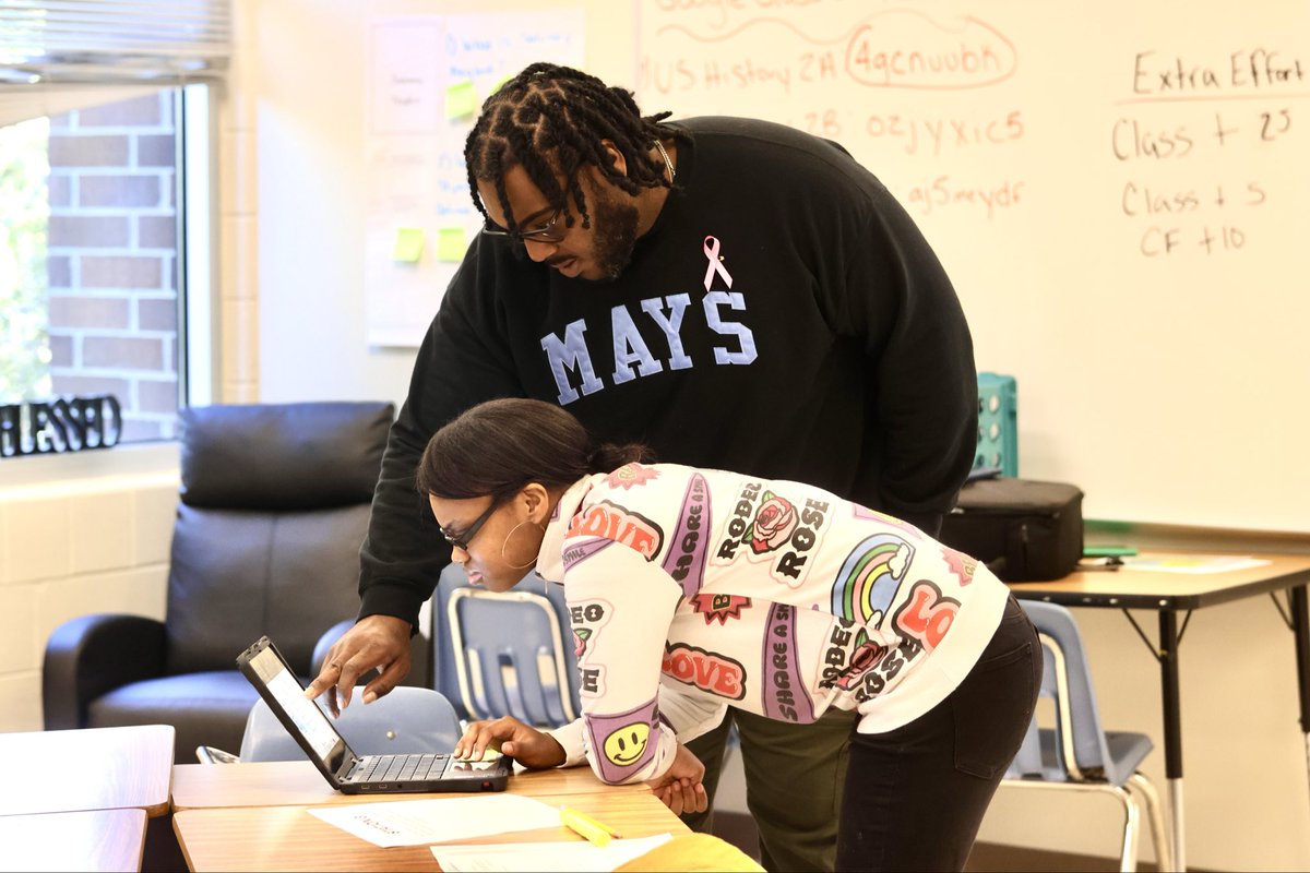 apsupdate's tweet photo. Today, we highlight Benjamin E. Mays High School U.S. History teacher, Coach Edge, for his exceptional dedication and positive impact. Students and faculty alike commend him for creating a classroom environment that is both safe and welcoming, where students feel empowered to express their true selves without fear of judgment. His classroom fosters a sense of freedom and comfort, enabling students to engage actively in their learning while being authentic and comfortable in their identities. Coach Edge, it's educators like you who truly make a difference in students' lives. Your dedication and care do not go unnoticed.