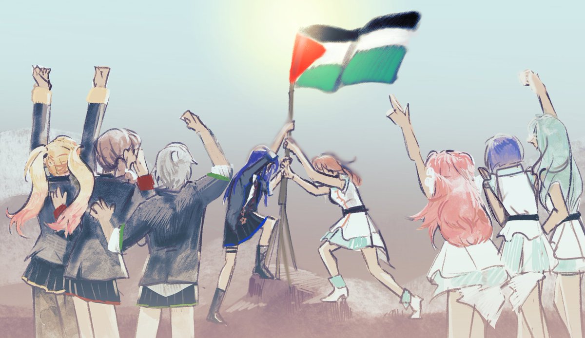 shine_on_stage's tweet image. Thank you for 200 followers! We would like to take this occasion to announce our selected charity.
This fanzine aims to bring hope to the Palestinian children by donating all proceeds to the Palestine Children's Relief Fund. We hope you will join us!