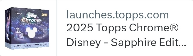 Product drop 👇 #TOPPS #AD 

$479.99 : bit.ly/4nn1T7I