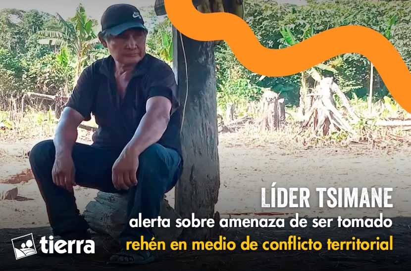 📌LÍDER TSIMANE ALERTA SOBRE AMENAZA DE SER TOMADO REHÉN EN MEDIO DE CONFLICTO TERRITORIAL 
Rosendo Merena, advirtió en un pronunciamiento público que un grupo de personas planea tomar su comunidad. 
Nota completa aquí ⬇⬇⬇
ftierra.org/index.php/tema…