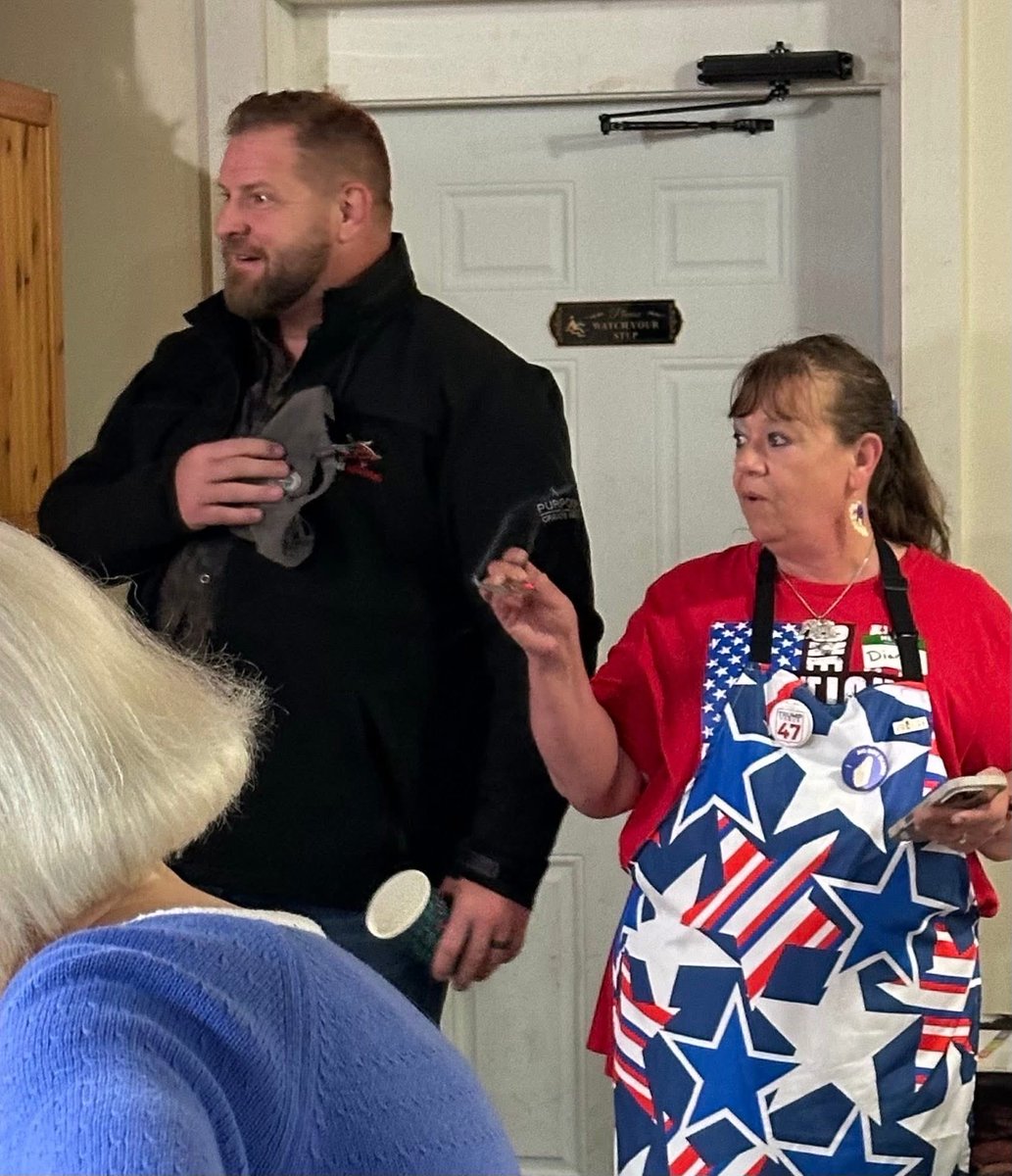 adamrsmithfornc's tweet image. Great time last evening at a Henderson County precinct Candidate meet and greet.
It was a good conversation, and those that were attendees asked great questions.
Every candidate up for election was invited. Rudd Orr for County Commissioner, the District Attorney, and I were…