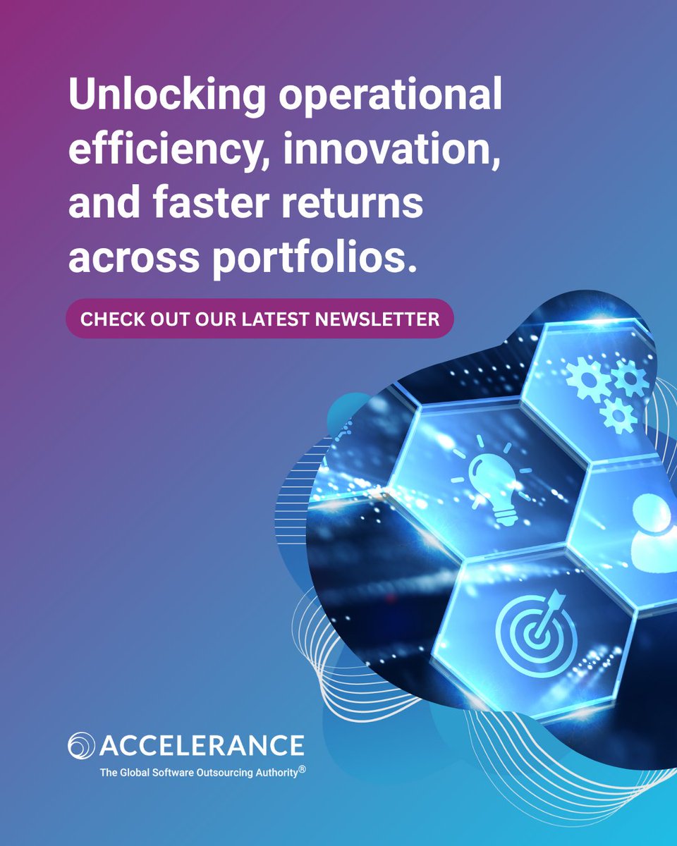 accelerance's tweet image. Private equity can enhance value through strategic software outsourcing, aiding digital transformation while managing costs and risks. Read our newest newsletter on this topic! hubs.la/Q03PL61c0 
#PrivateEquity #SoftwareDev #OutsourcingSolution #PE