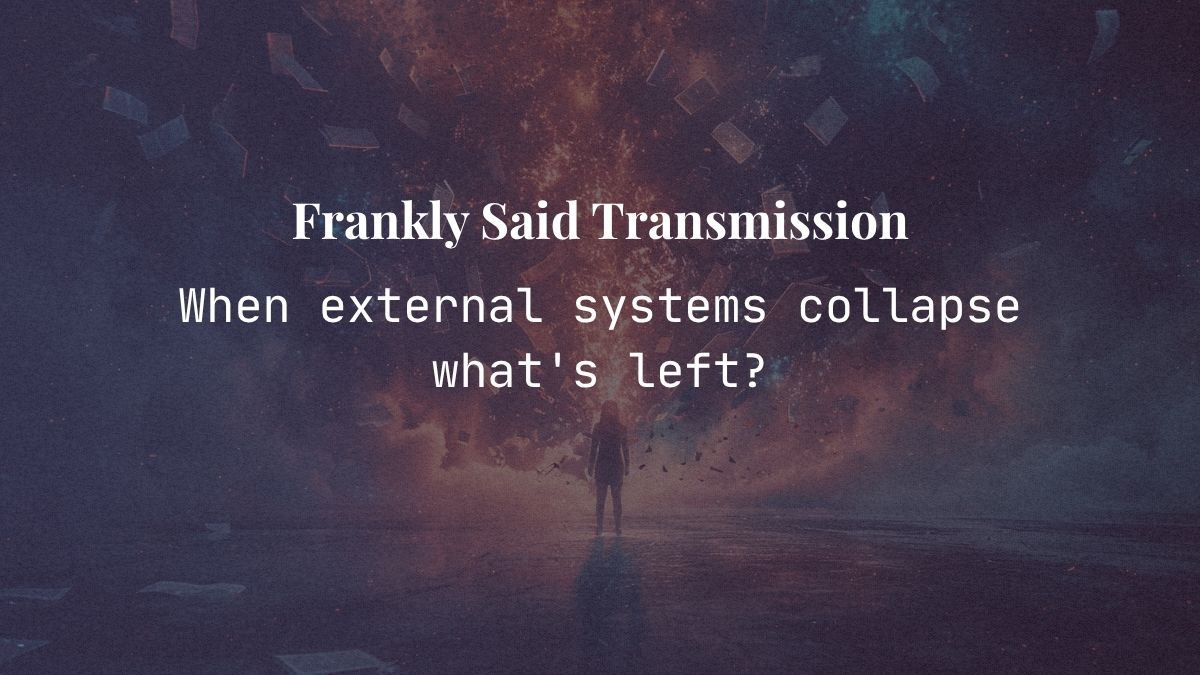Something broke 2 days ago.

Not just AWS (Amazon!). Something deeper.

Millions woke up to dead apps, frozen systems, even inaccessible money.

Like a taste of a blackout. And for 15 hours, we all felt how fragile centralized infrastructure really is.

Signal (the App!) offline.
