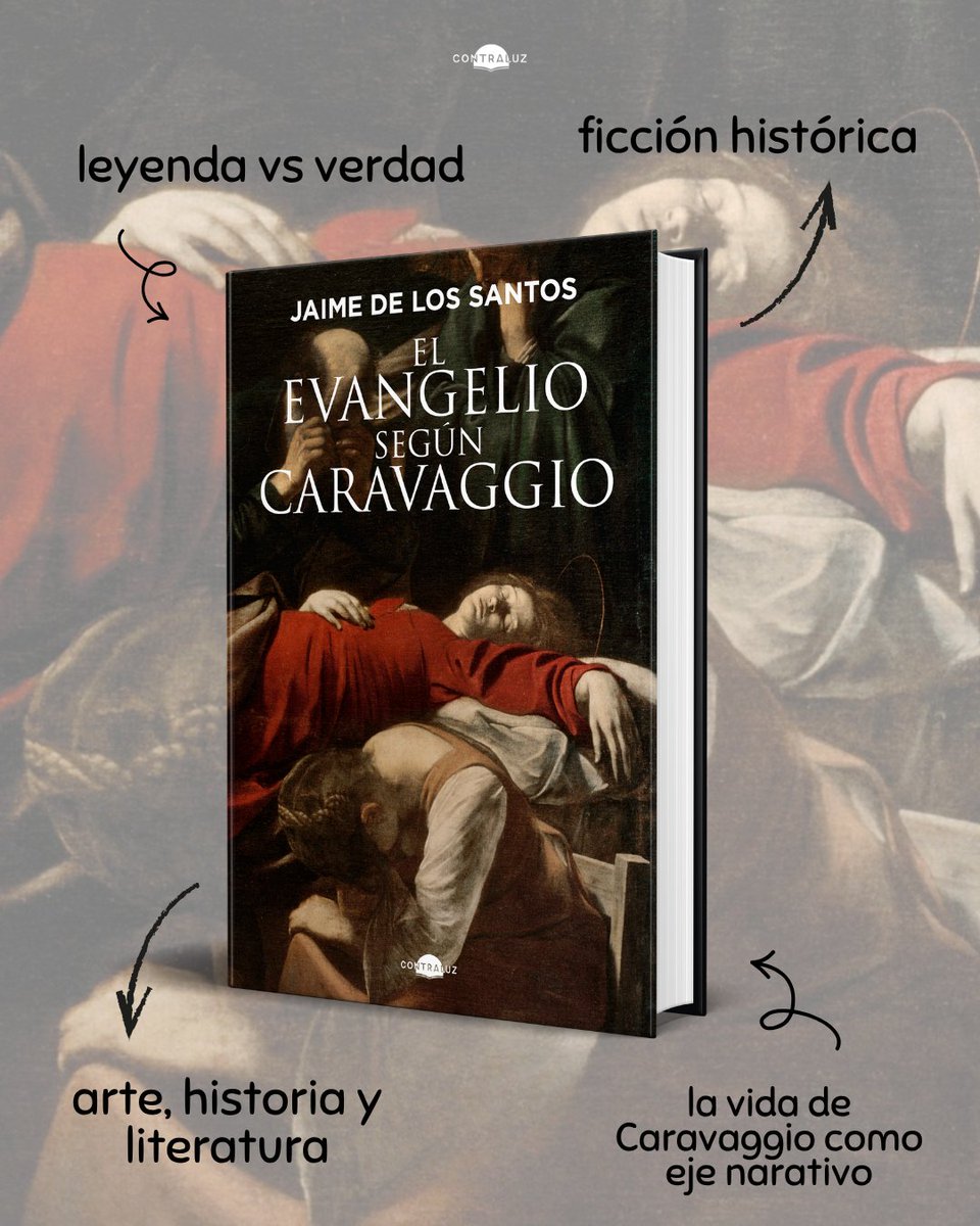 El evangelio según Caravaggio no es solo una novela histórica: es un viaje al corazón de un artista que vivió —y pintó— al límite.
Jaime de los Santos reconstruye la vida del genio barroco alejándose del mito para mostrarnos al hombre, al creador, al visionario.