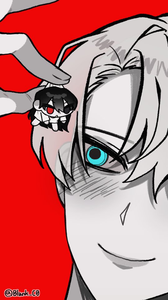 Another Diago and Valeria Picrew art ❤️🖤