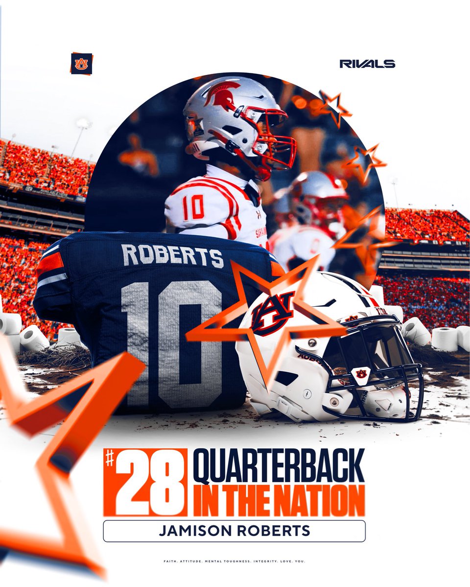 Thanks for the love 💙🧡<a href="/AuburnFootball/">Auburn Football</a>