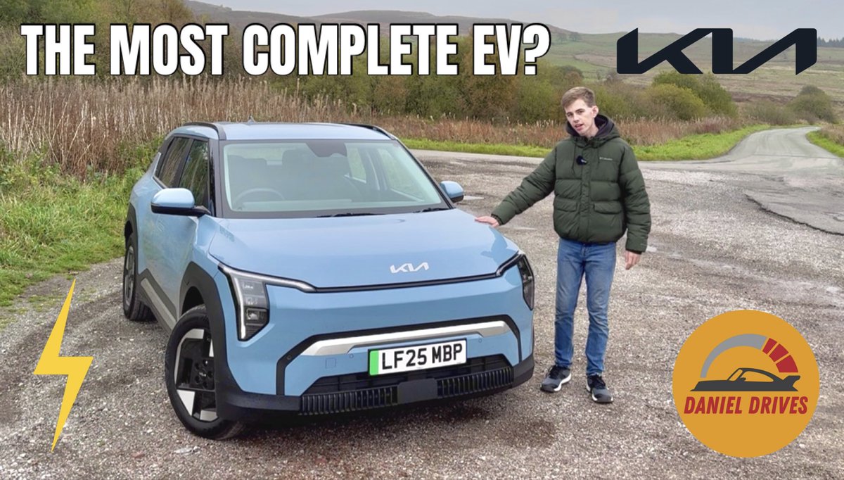 My detailed Kia EV3 review is live! I’m very proud of this one, we experimented with different camera techniques so I hope you enjoy it 😁

➡️ youtu.be/nj30dX_amJI?si…