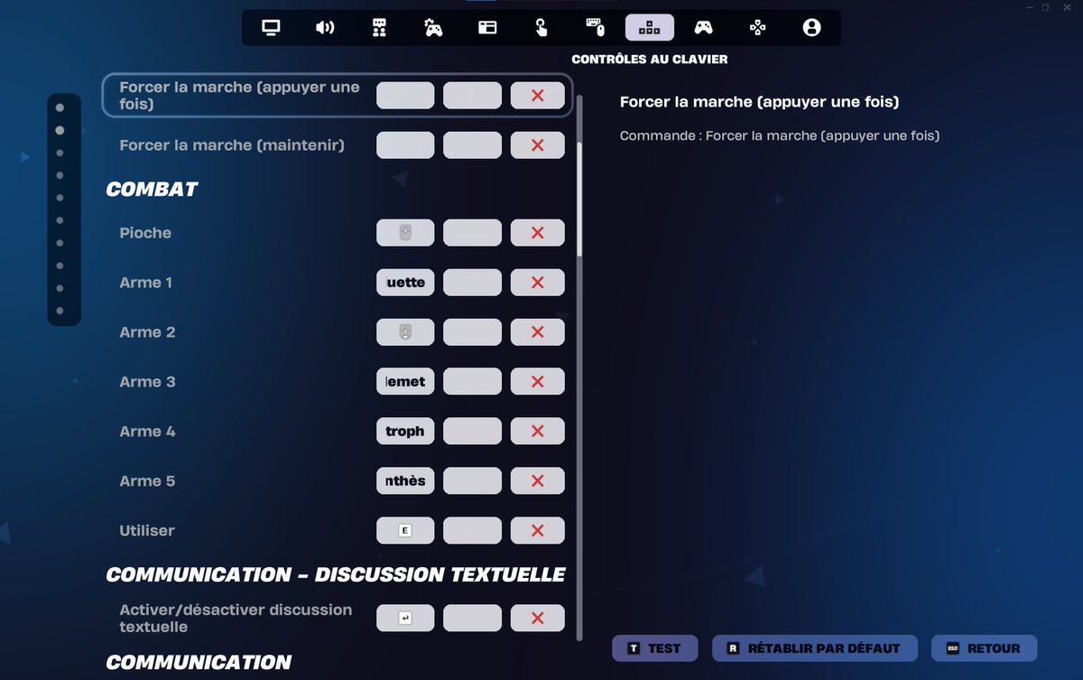 oui bah oui mnt jpeux plus modif mes touches de build de mieux en mieux