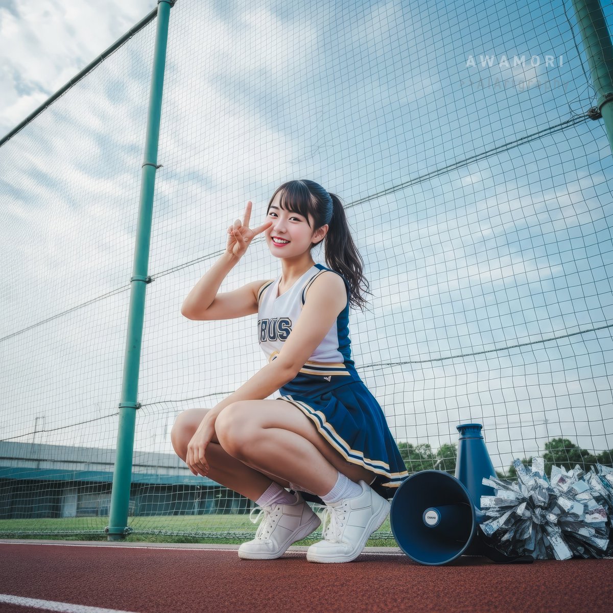 2022Awa's tweet image. 📢
#cheerleaders #aiportrait #aiphotography #aigravure #aigirl #photoshop #lightroom #photorealism #nanobanana #imagen4 #4K