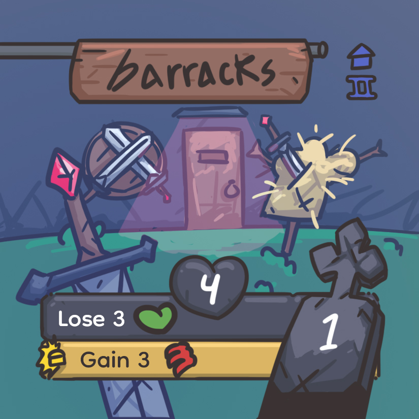 Shyphu3's tweet image. 💥 From the Hunter’s Cabin to the Barracks and the Sci-Fi Lab, there’s always something to destroy in Madness and Mayhem!
From the prairies to the city, and far beyond, your monsters will run wild or die trying.
#cardgamedevelopment #boardgames #indiedev