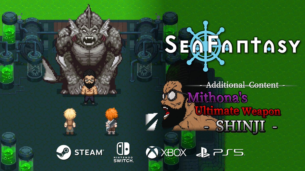 🎣~Announcement ③~

RIDDLE ORDER streamer Shinji-san (<a href="/Shinjisan_XD/">しんじさん</a>) and Sea Fantasy are collaborating to release content!

The above update has been released on all supported platforms!

⚠️This content is from the event that occurs after catching the Delta Kraken.