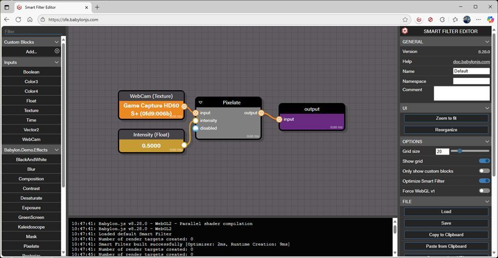 babylonjs's tweet image. Did you know you can create visual effects with the Node Material Editor, and bring them into the Smart Filter Editor to create next level Video Filter Effects?
doc.babylonjs.com/toolsAndResour…
#3D #WebDev #gamedev #indiedev #WebDevelopment #webgl #gamedevelopment #IndieDevs