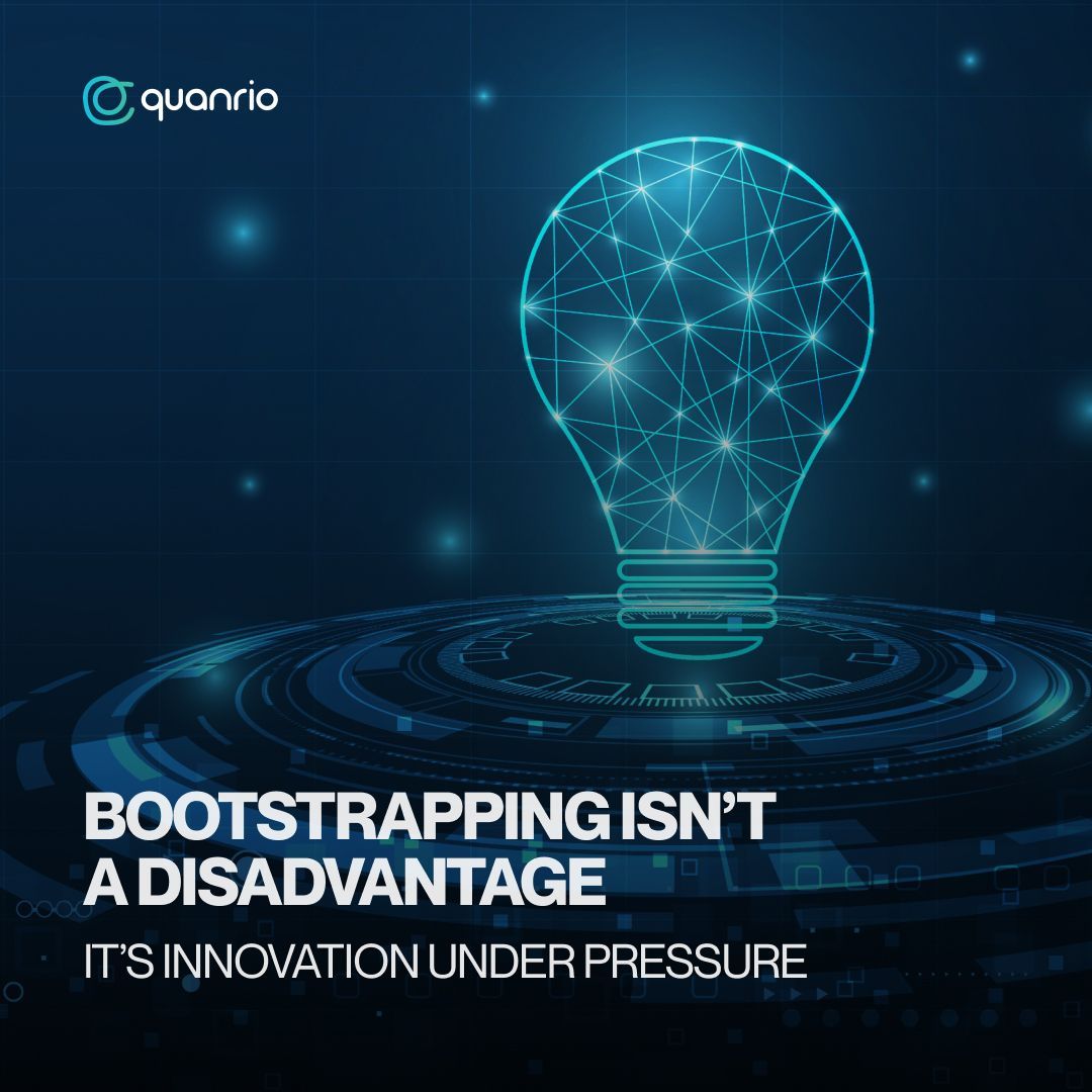 quanriotech's tweet image. Big funding gives freedom.
Bootstrapping builds clarity.

When every dollar counts, so does every decision 
And that’s where real innovation begins.

#StartupTips #LeanStartup #Quanrio