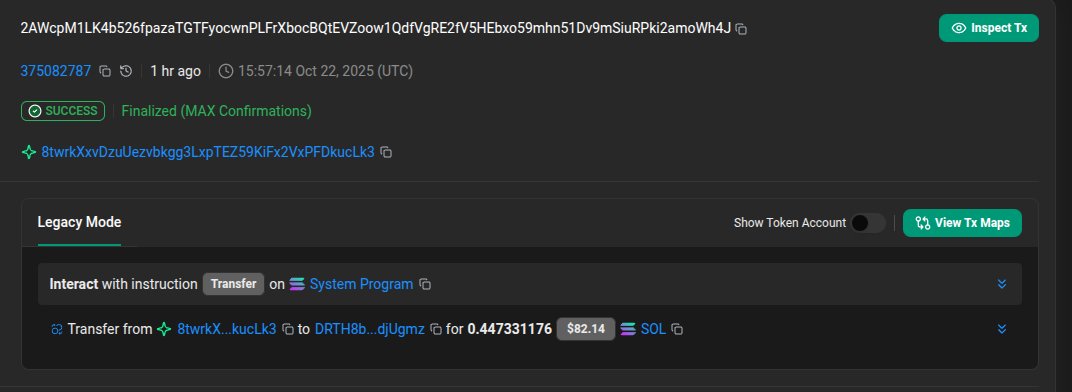 LookWhatIbuild's tweet image. Got drained...😭
Have no clue how could this even happen, haven&apos;t signed any transaction in days..
Stay safe guys!