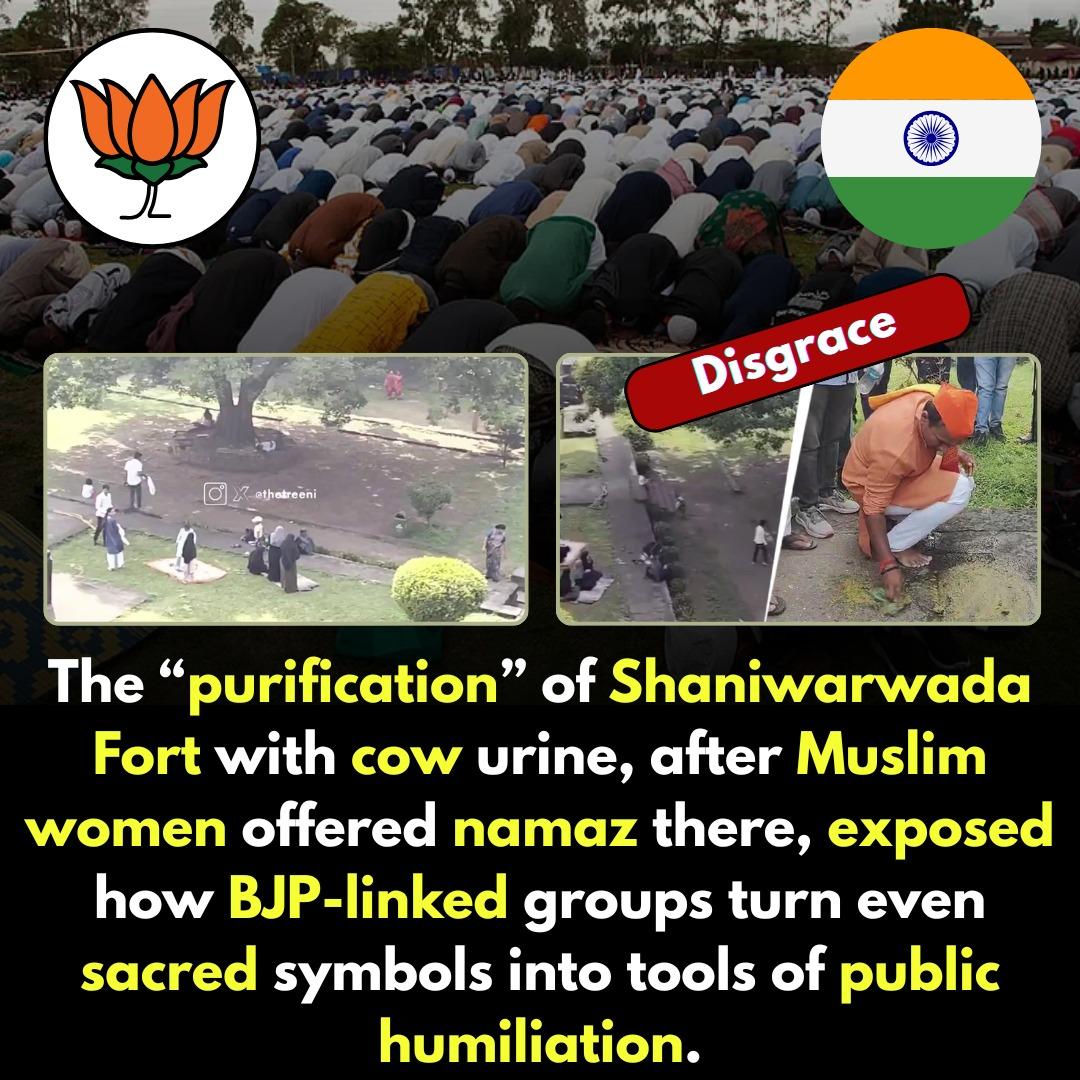 Intel_Observer's tweet image. From “Namak Haram” to hate rallies — BJP leaders are turning Bihar’s election into a theatre of bigotry.
When ministers weaponise welfare and faith, democracy dies a slow, silent death.