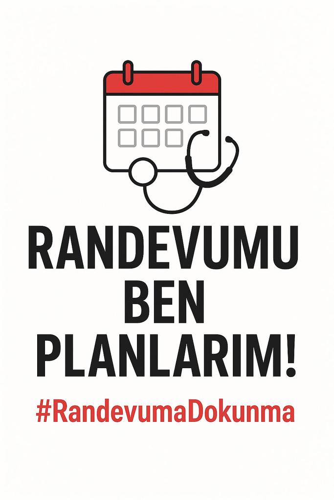 #RandevumaDokunma !!!! <a href="/saglikbakanligi/">T.C. Sağlık Bakanlığı</a>