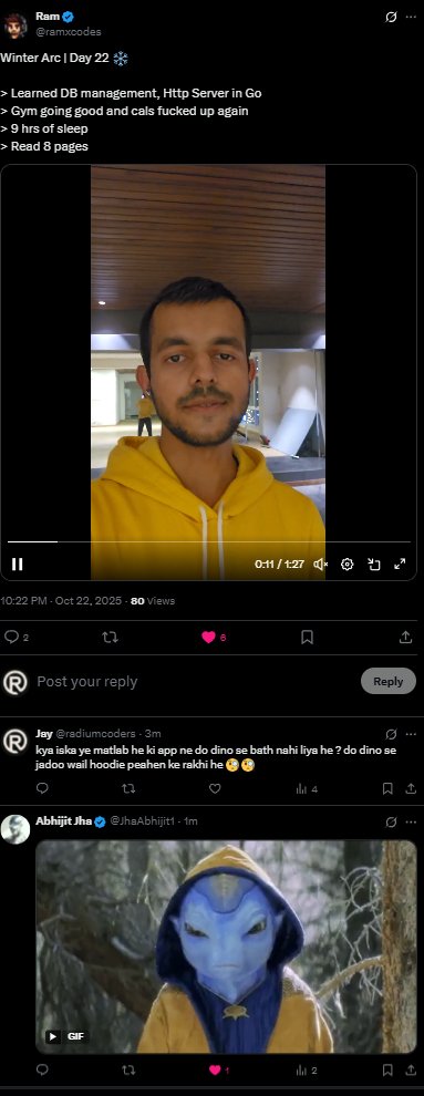 radiumcoders's tweet image. Never living this app
