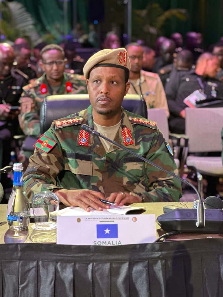 SONNALIVE's tweet photo. The African Land Forces Summit in Kigali has concluded with a commitment to strengthen direct military cooperation & exchange expertise on counter-UAV measures. Somalia was represented by Land Forces Commander Brigadier General Sahal Abdullahi Omar. #Africa #Security #LandForces #UAVs