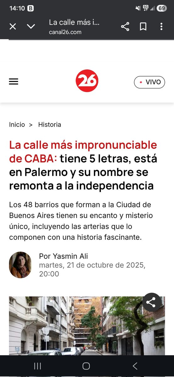 SebaNoya's tweet photo. @canal26noticias publican esta nota, la calle tiene 5 letras....y la calle es VIDT??? aprendan a redactar y/o editar https://t.co/QUnRI73qge
