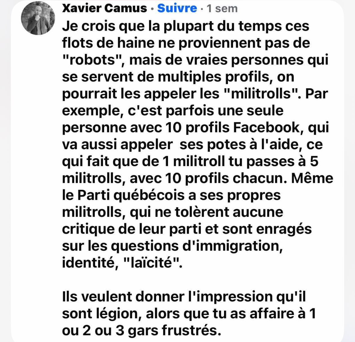 JeanFranc54179's tweet image. Tiens , le roi des trolls n’a pas encore compris ce qu’il fait de son temps ?!…

#plc