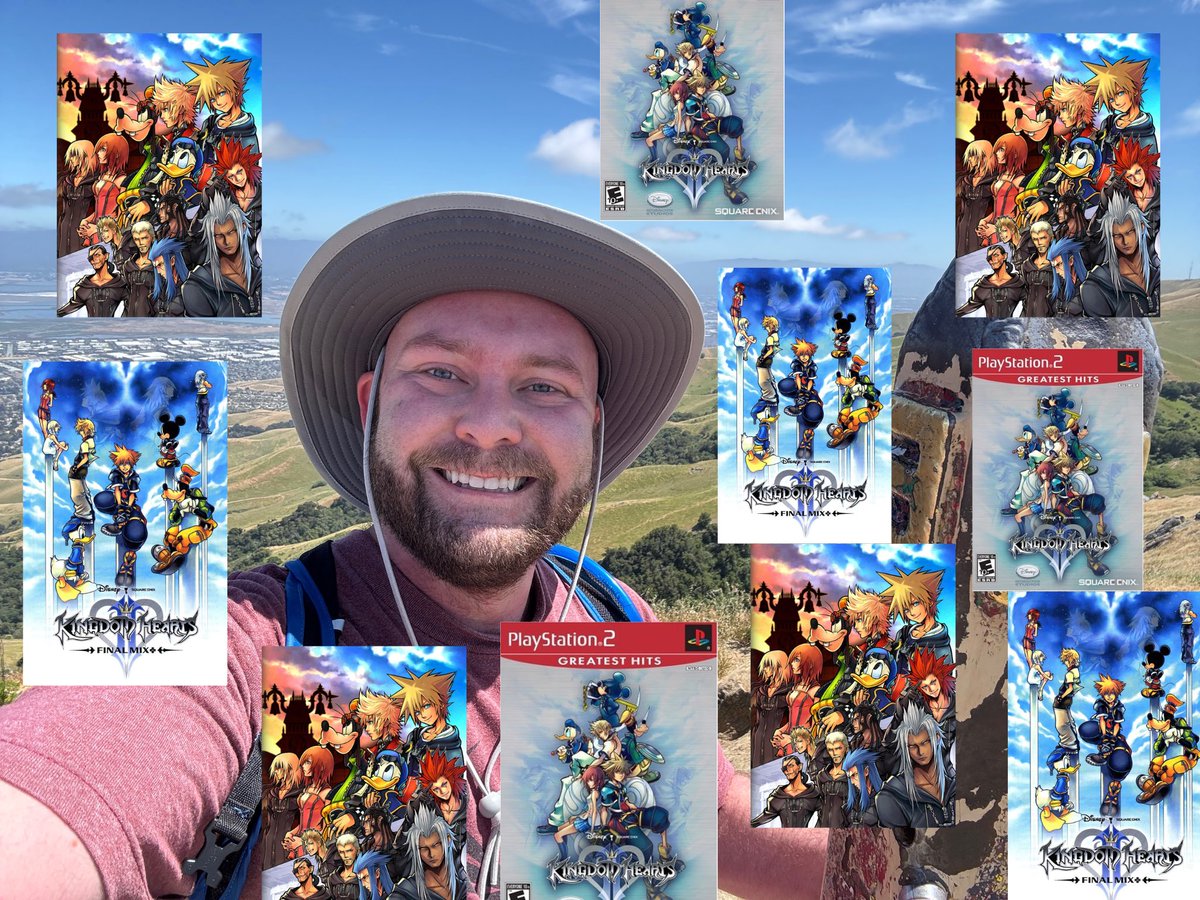 10 games to get to know me but it’s just 10 copies of Kingdom Hearts 2