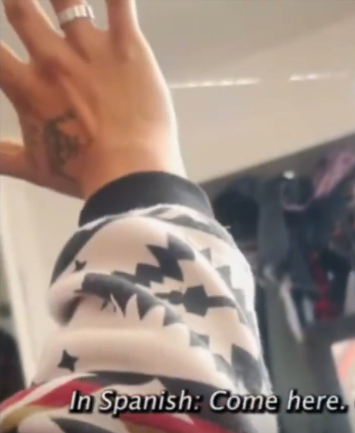 TheHoleTweet's tweet image. Why do you and your brother always take the side of the bad guys? Nice Latin Kings tattoo on this clown. 🧐