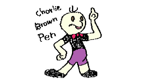 win11user's tweet image. Charlie Brown Pen Tool. #Programming #DigitalArt #CharlieBrownPen