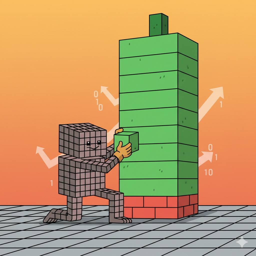 $BLOCKYBOY doesn’t stop building. Block by block.