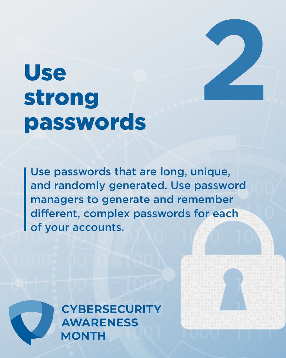 Ortho2Systems's tweet image. It&apos;s Cybersecurity Month! Are your online habits up to code? 👀

We’ve got a few easy tips to help keep your practice and patient info safe.

#CyberSecurityMonth