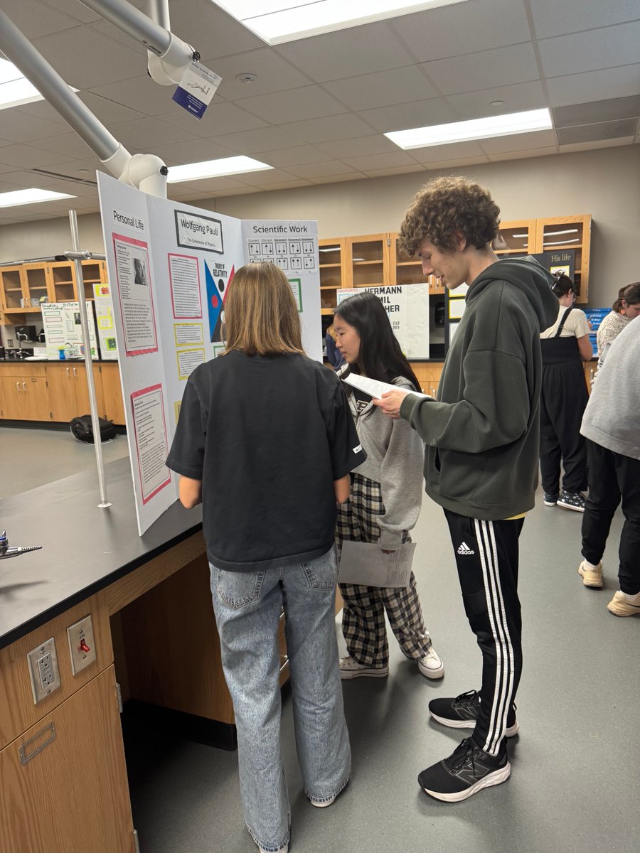 Museum of German - speaking scientists, a collaboration between Mr. Owings’s and Mrs. Beck’s classes!