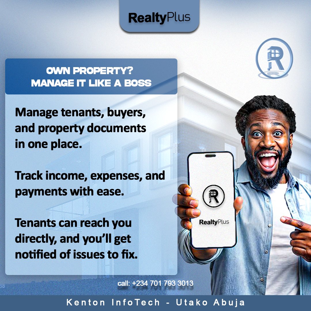 gintecservices's tweet image. Do you need Software to manage your Real Estate Business and never lose a dime