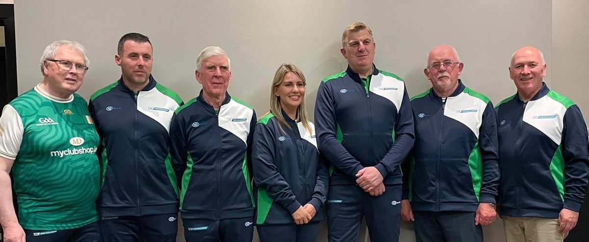 Team Ireland Backroom team for the Para Floorball tournament in Netherlands 

Looking forward to a great few days 🇮🇪<a href="/officialgaa/">The GAA</a> 
<a href="/UlsterGAA/">Ulster GAA</a> <a href="/gaaleinster/">Leinster GAA</a> <a href="/ConnachtGAA/">Connacht GAA</a> <a href="/club_munster/">Munster Wheelchair Hurling Camogie Club</a> 

#GaaforAll