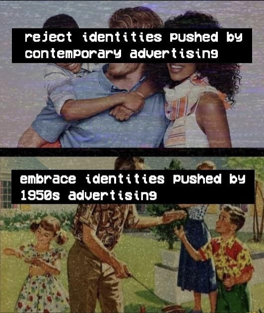 The world would be a much better place if these people had any self identity that didn't come from TV.