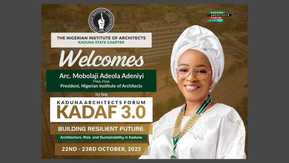 KEFASCHAT's tweet photo. It was educative and also a privilege to meet madam president of Nigeria institute of architect. https://t.co/2MAhOWTt9t