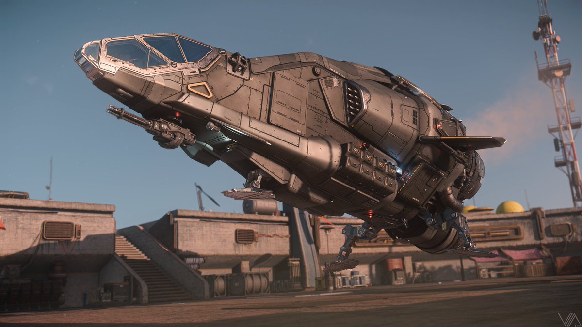 Drake Herald Landing for a Refuel - #StarCitizen #VirtualPhotography #WorldofVP