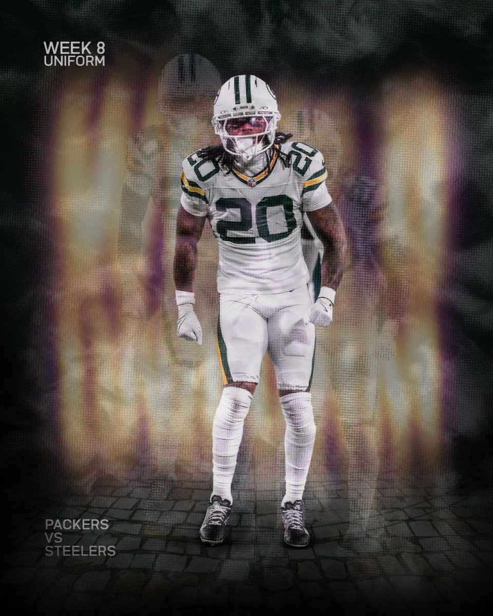 Packers wearing their all whites vs. the Steelers on Sunday Night Football this week.

Kinda happy they did this. If they would have worn their normal away uni’s, that would have been A LOT of yellow on that field 😂