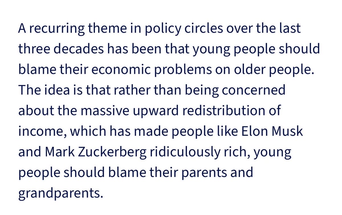 Blame the Rich, Not the Boomers

Article on US economist Dean Baker’s always interesting blog. 

cepr.net/publications/b…