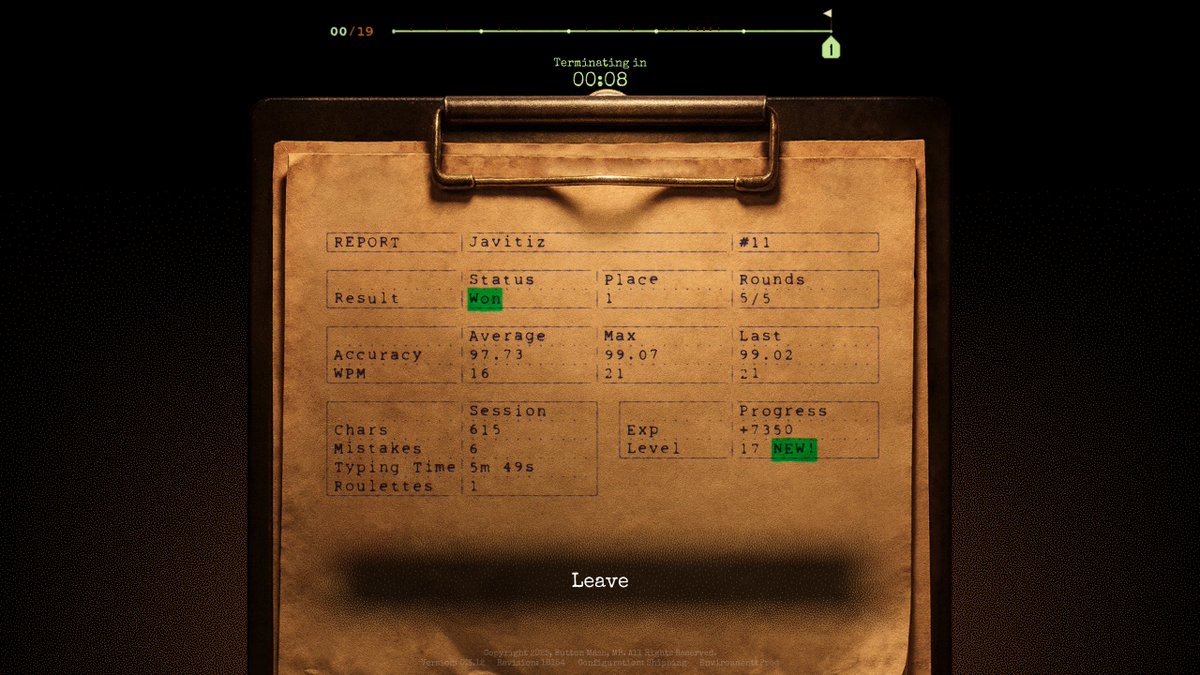 Javitiz97's tweet image. Estaba jugando el nuevo juego de #battleroyale de escribir y gane una partida estoy bien feliz el juego  se llama #finalsentence #gamer #game