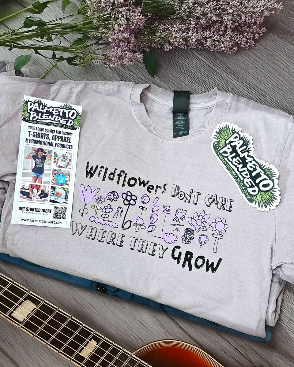 We’re proud to partner with @HEARTSCorg for Creative Misfits Live 2025 — a celebration of creativity + inclusion in Charleston 🌸

Our “Wildflowers Don’t Care Where They Grow” tees share HEART’s message of individuality + community.

💛 Read more: palmettoblended.com/blogs/communit…