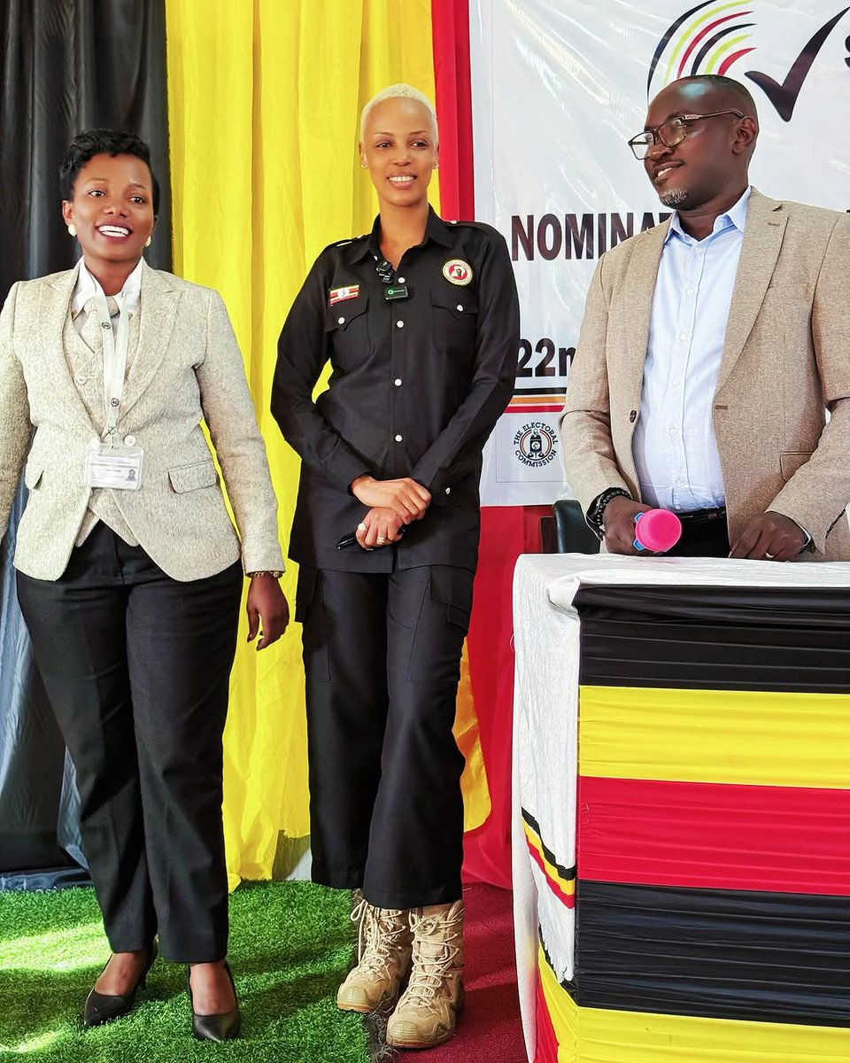 NinarozMusic's tweet photo. Today marks a special milestone 🇺🇬 A new Chapter begins for SEMBABULE ,Grateful for the trust,Support &amp; Belief .. NINA KANKUNDA FOR WOMAN MP - SEMBABULE ‘MAAMA SEMBABULE JUUUU’ GOD DID IT 🦾 PEOPLE POWER ✊🏿 OUR POWER #Nup #Sembabule #NinaRozForSembabule https://t.co/JxWsMPu8q7