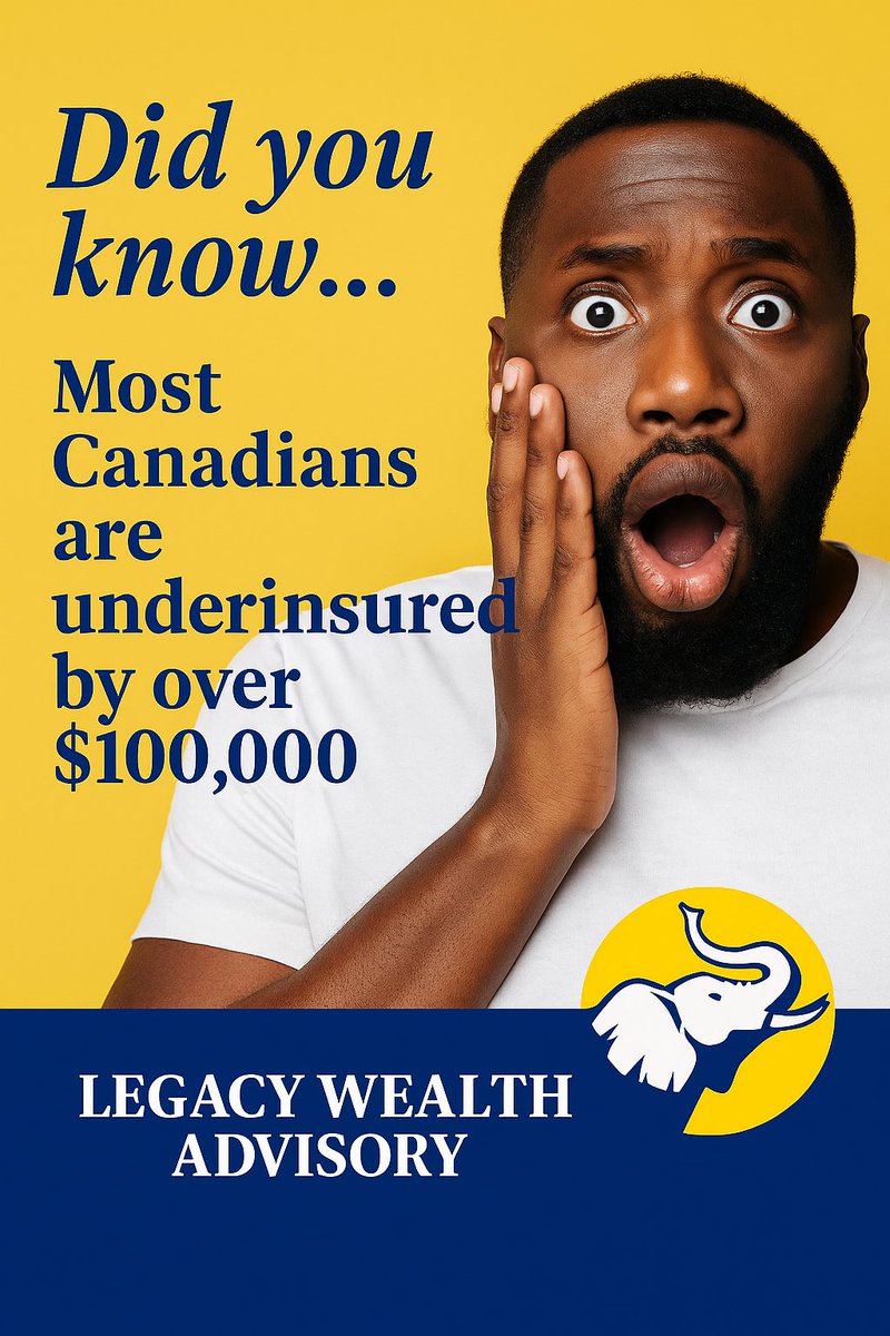 _legacywealth's tweet photo. Here’s how it happens👇
➡️ You buy coverage years ago when income, mortgage, and family needs were smaller.
➡️ Inflation, debts, and lifestyle grow — but your coverage doesn’t.
➡️ Suddenly, your loved ones could be short $100,000 or more if something happened today. https://t.co/p0fNQl1Ub0