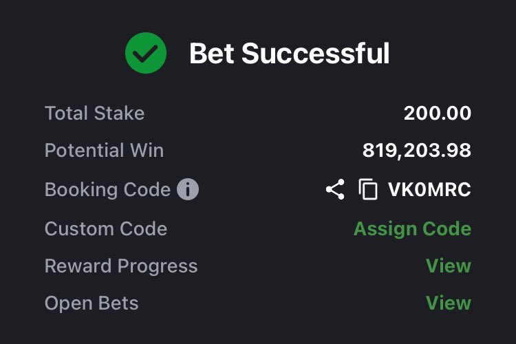 God Grace only ๐ค๐ค๐ค (@lorderion) on Twitter photo 13/13 ๐๐๐
Under 4th quarter
2.6k odds
Bank on it <a href="/sammybasic/">Sammybasic ๐๐ฟ๐ณ๐ฌ</a> <a href="/Big_Rex005/">REX_ANALYSISโฝ๏ธ๐๐พ</a> 13/13 ๐๐๐
Under 4th quarter
2.6k odds
Bank on it <a href="/sammybasic/">Sammybasic ๐๐ฟ๐ณ๐ฌ</a> <a href="/Big_Rex005/">REX_ANALYSISโฝ๏ธ๐๐พ</a>