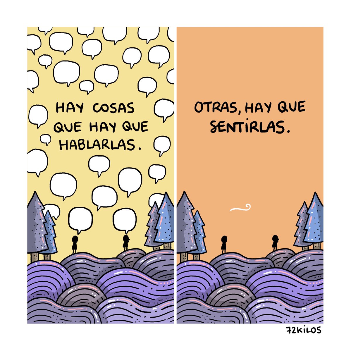 72kilos's tweet image. Hablarlas.