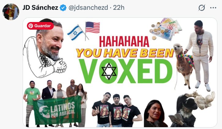 Luis (@luismartirivas) on Twitter photo Ya decía yo que algo me olía mal , y gracias a <a href="/borja_montoro_c/">Borja Montoro Cavero</a> vamos conociendo quién está detrás de esta campaña contra Vox y el por qué me salen tantos Tweets de este tipo, alguien está metiendo dinero y se nota. Ya decía yo que algo me olía mal , y gracias a <a href="/borja_montoro_c/">Borja Montoro Cavero</a> vamos conociendo quién está detrás de esta campaña contra Vox y el por qué me salen tantos Tweets de este tipo, alguien está metiendo dinero y se nota.