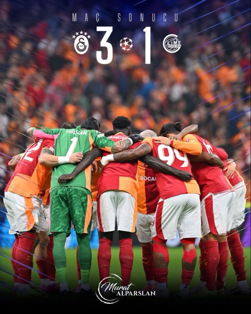 Avrupa'nın Aslanı...
Cim Bom Bom.
Tebrikler...
#UCL