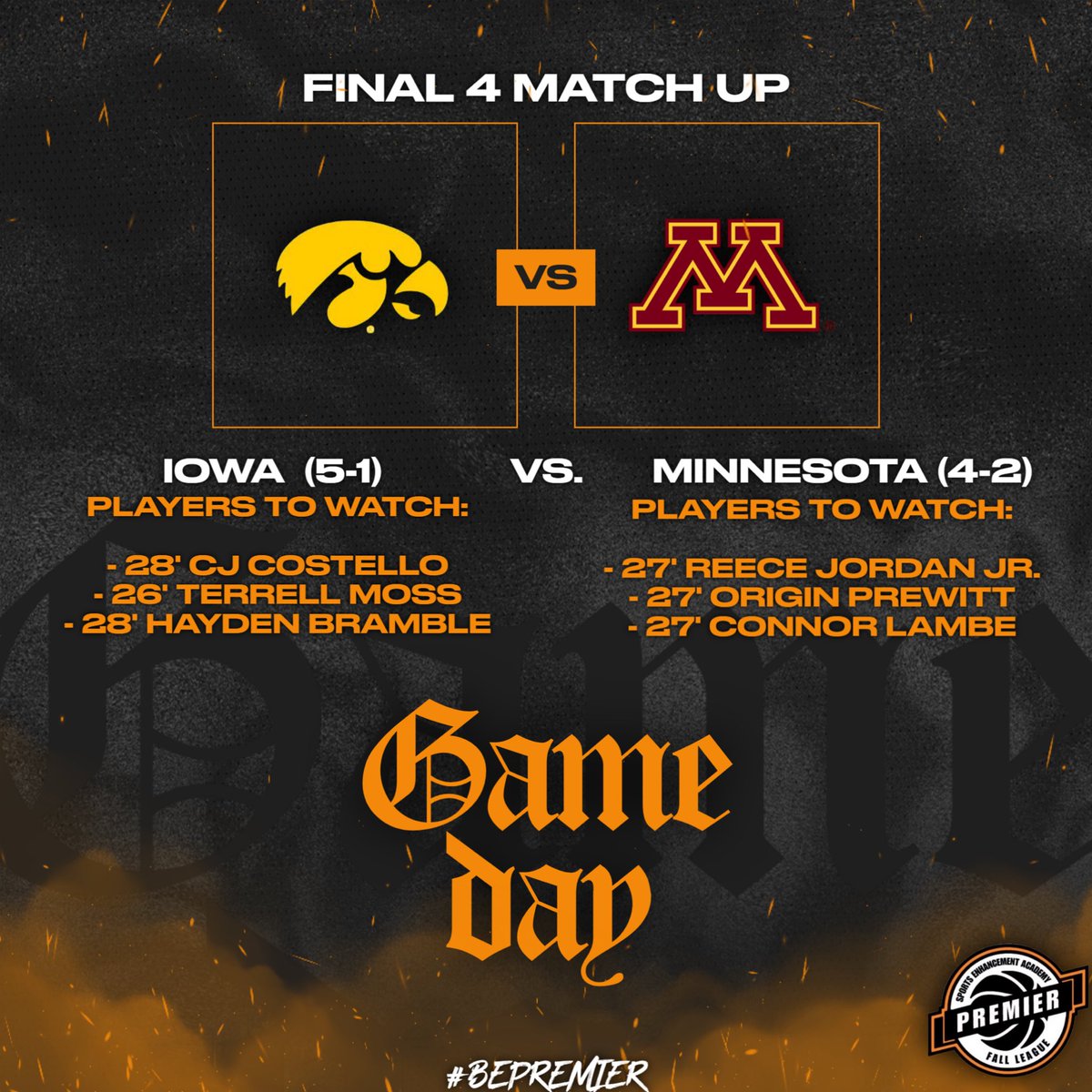 Premier Fall League tweet media